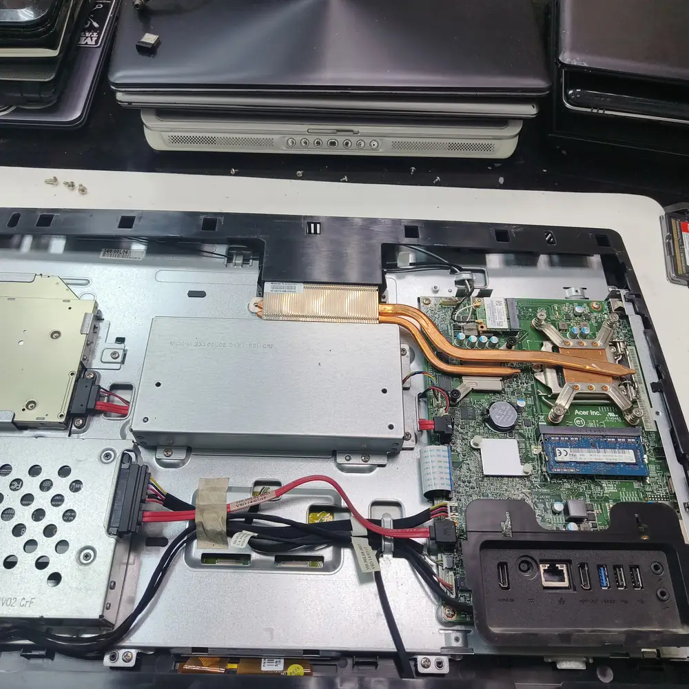 All In One Desktop Internals Motherboard