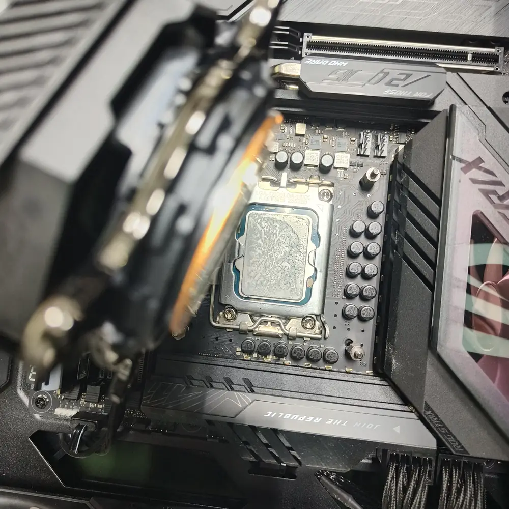 ASUS ROG Strix Dead Motherboard Recovery — Hawalli — after repair