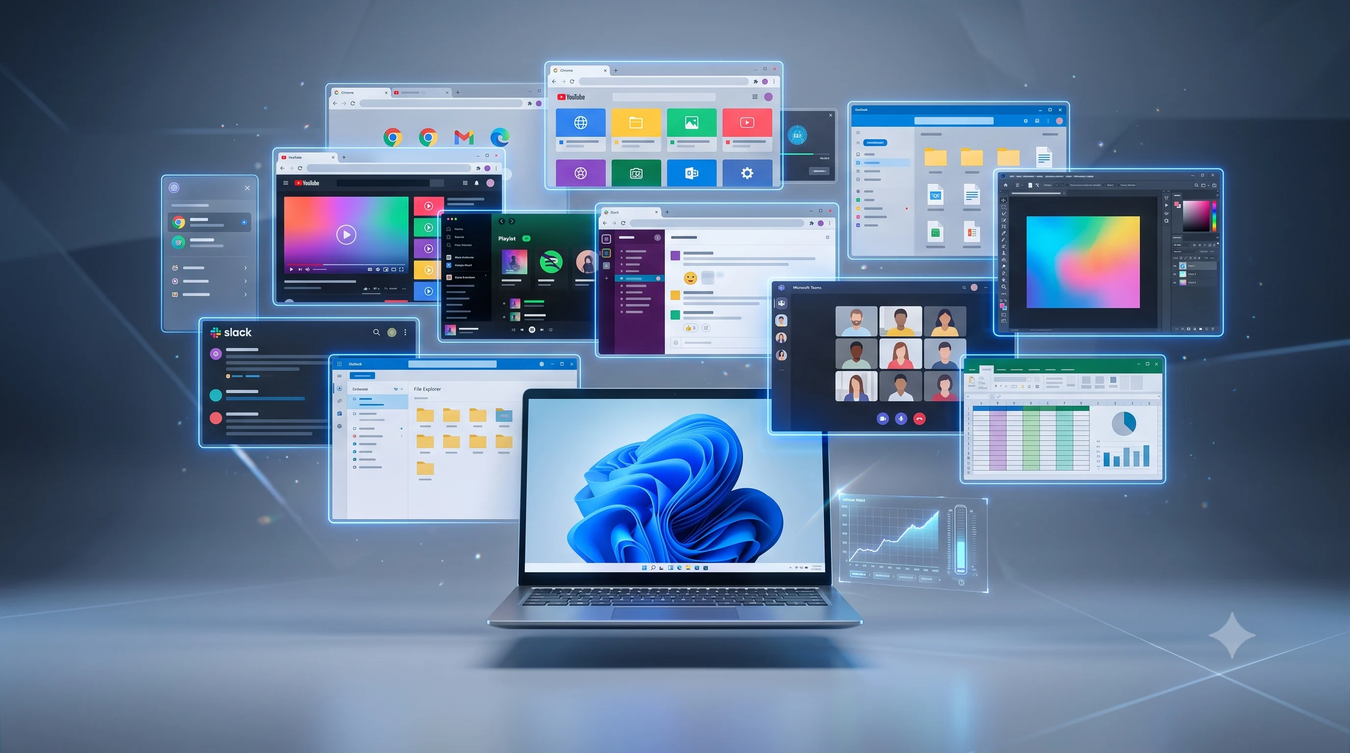 Windows 11 Heavy Multitasking