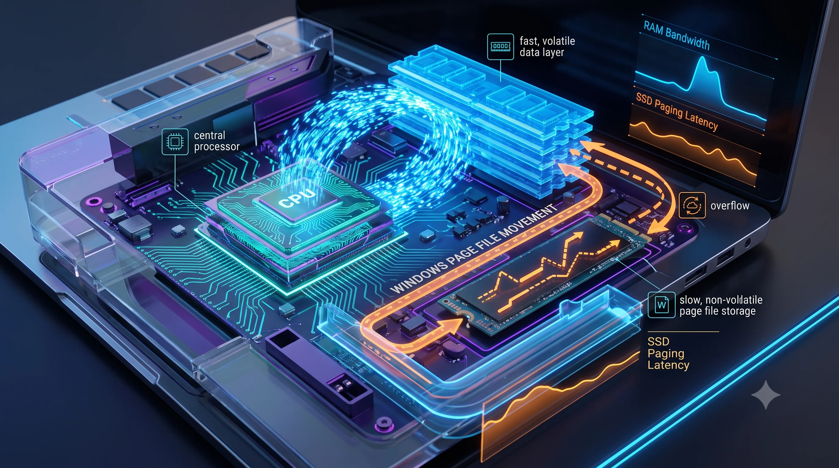 SSD Paging and Virtual Memory
