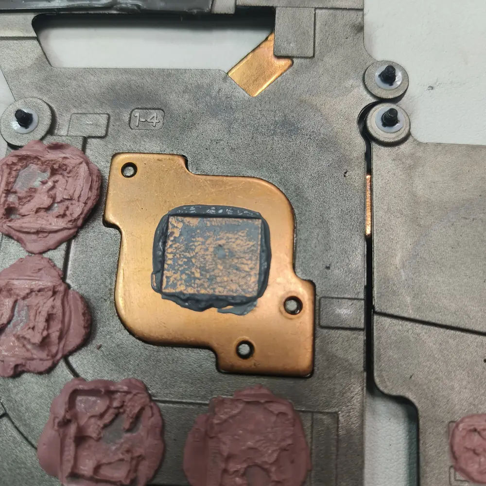 Copper Heatsink Thermal Pads Laptop