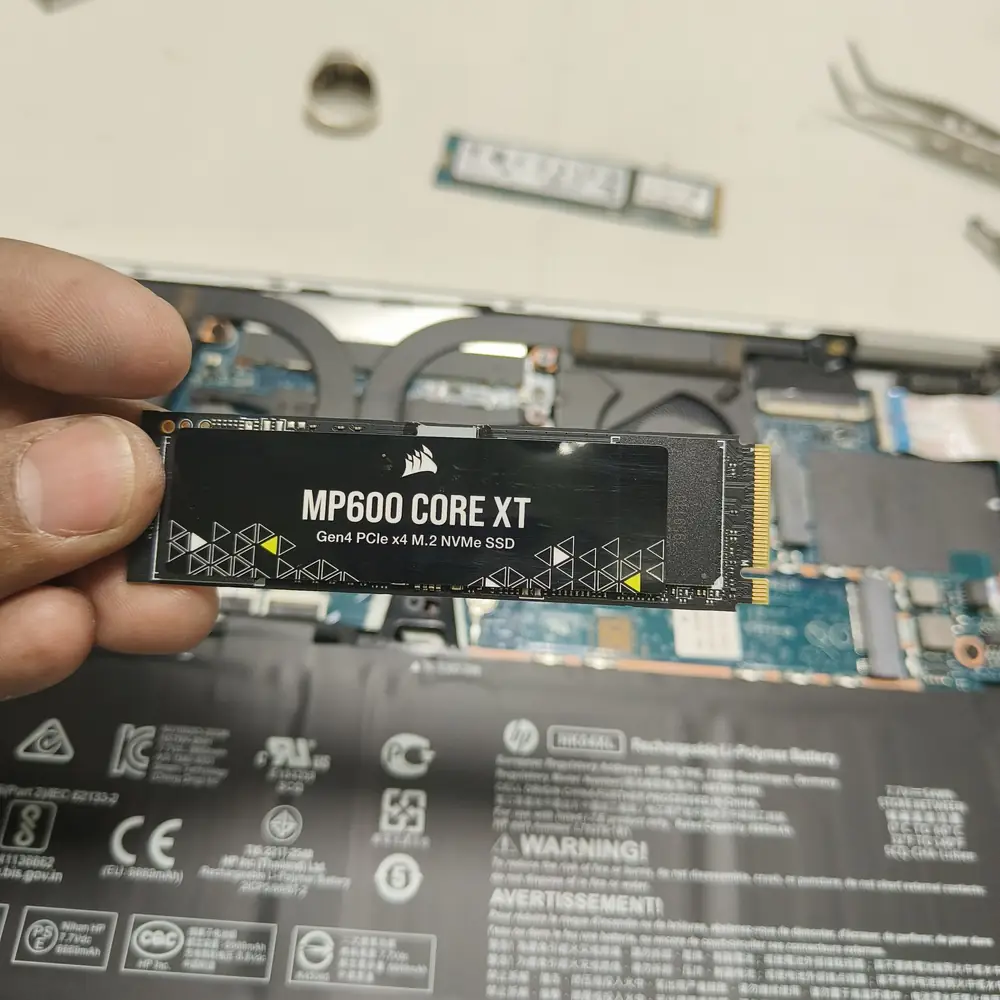 Corsair Mp600 Core Xt NVMe SSD Installation