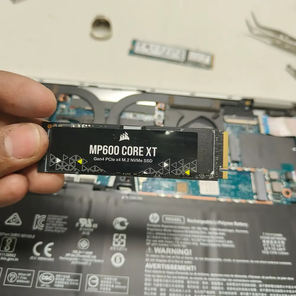 Corsair MP600 NVMe SSD Upgrade