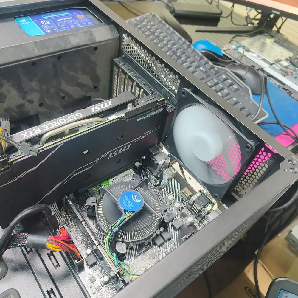 MSI GPU Intel Cooler Build