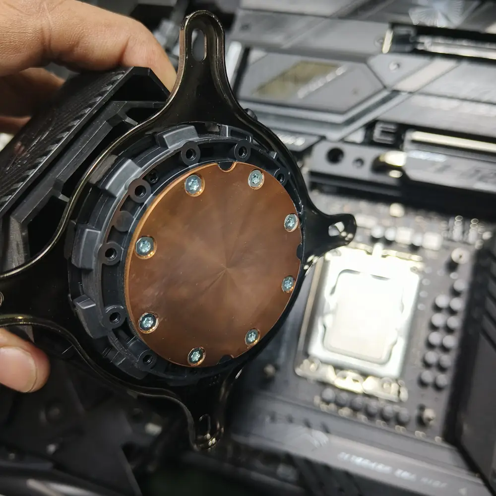 Custom PC AIO Liquid Cooler Installation