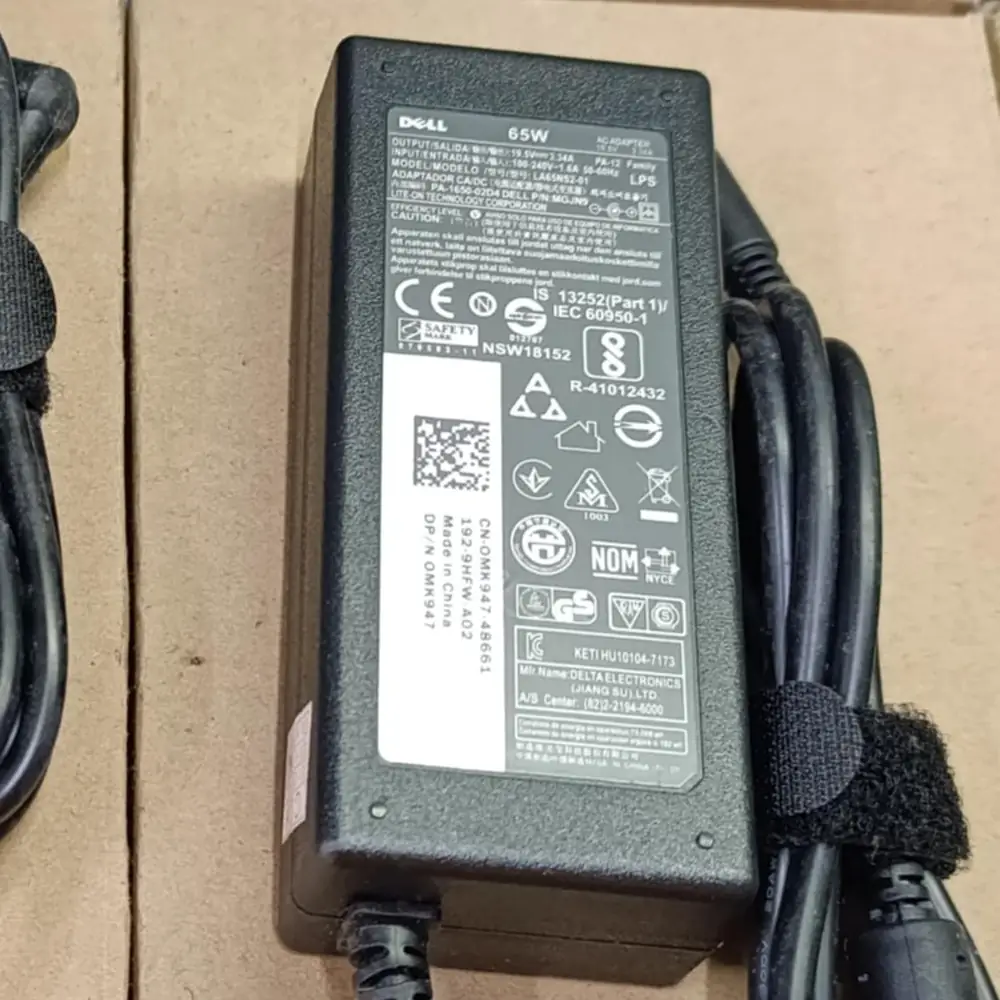 Dell 65w Laptop Charger Adapter