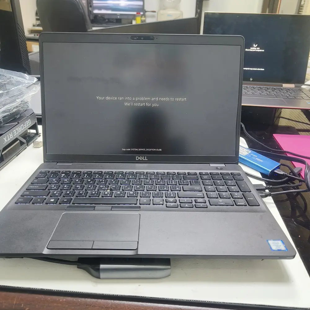 Dell Laptop BSOD Error Screen Repair