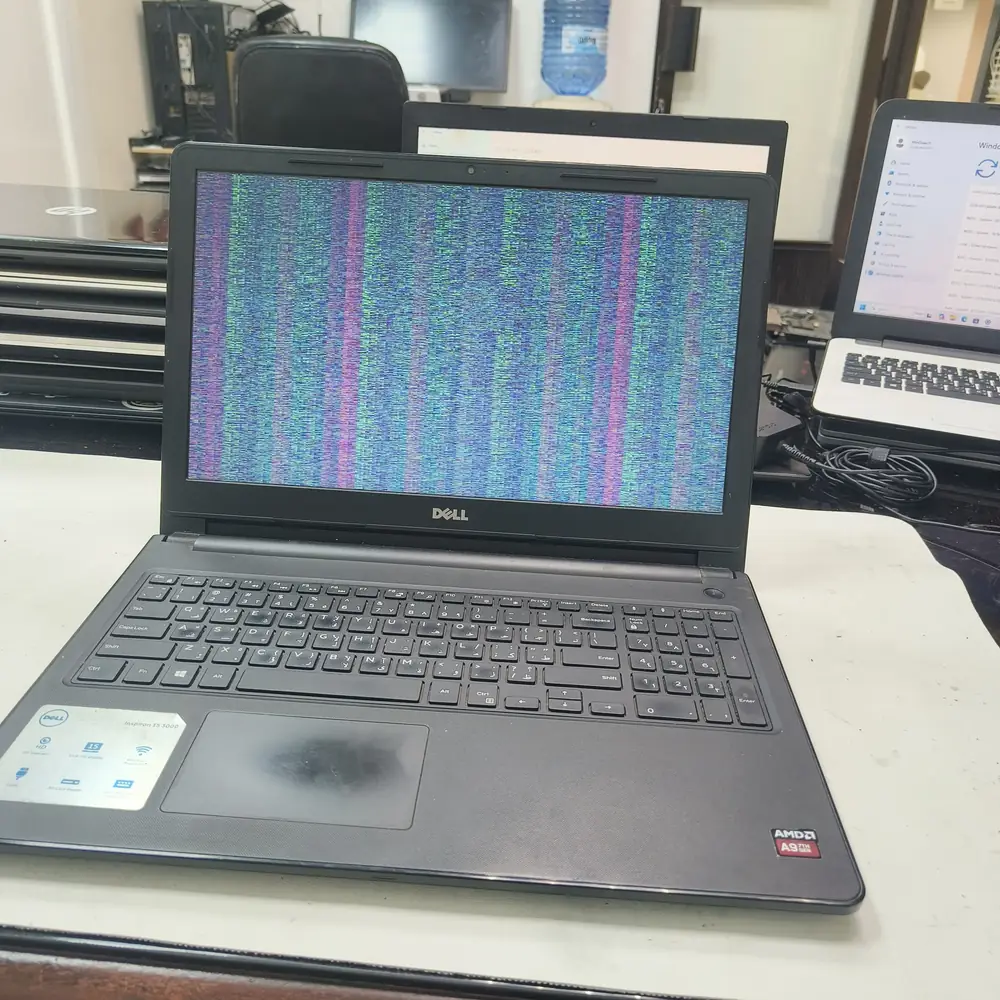 Same-Day Dell XPS Screen Replacement — Kuwait City — before repair