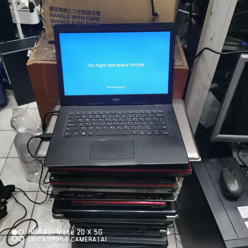 Dell laptop Windows OS installation