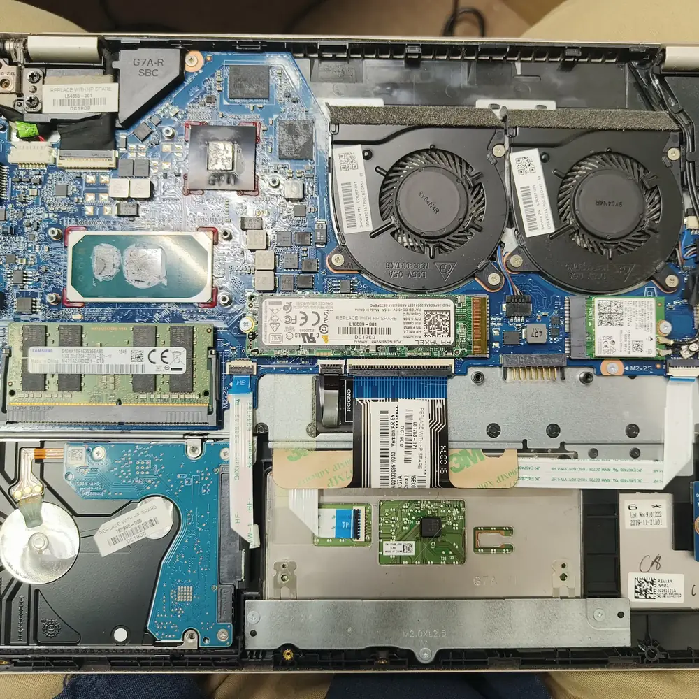 Gaming Laptop Dual Fan Diagnostics