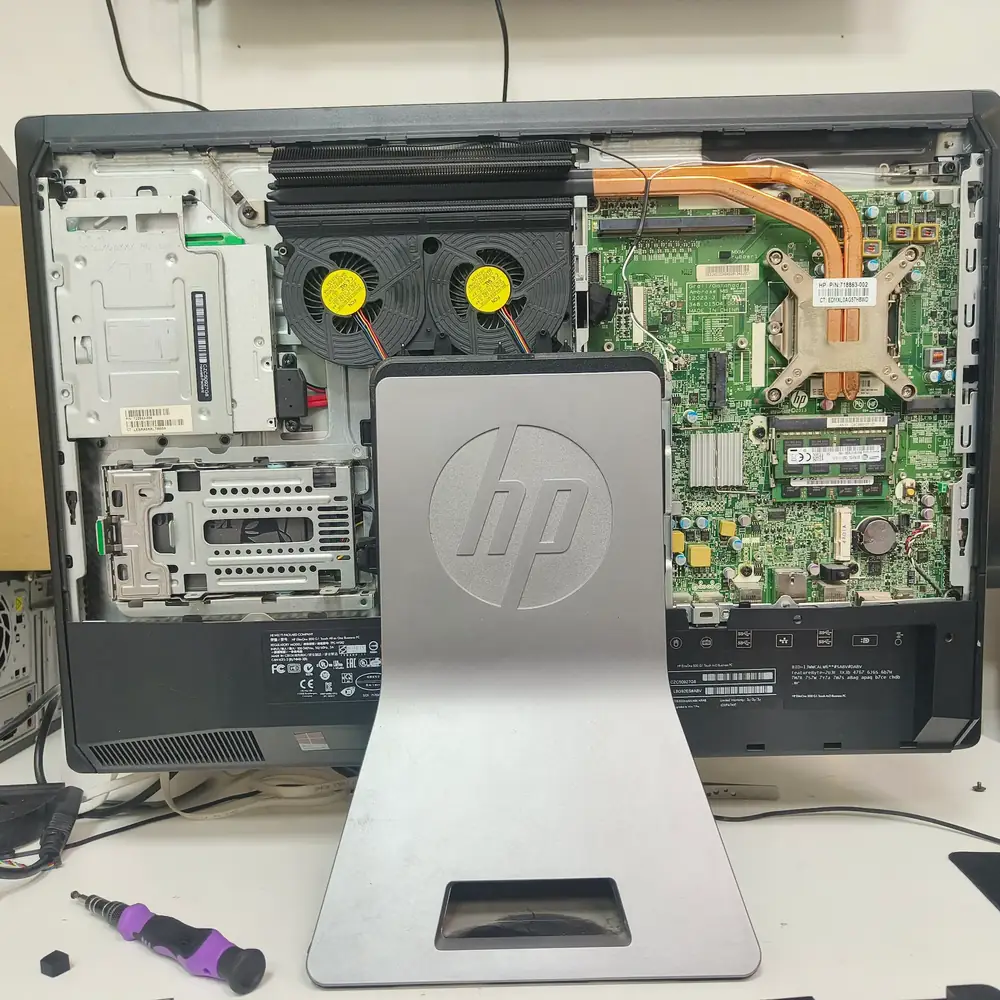 HP All-in-One PC hardware repair