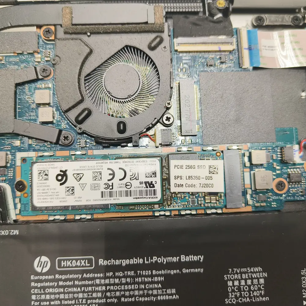 HP Laptop Motherboard Battery Fan Repair