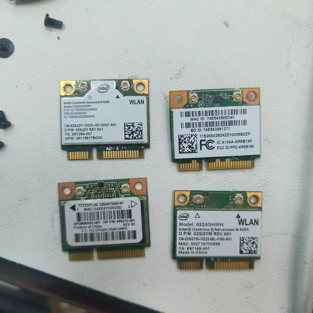 Intel dual-band wireless card install