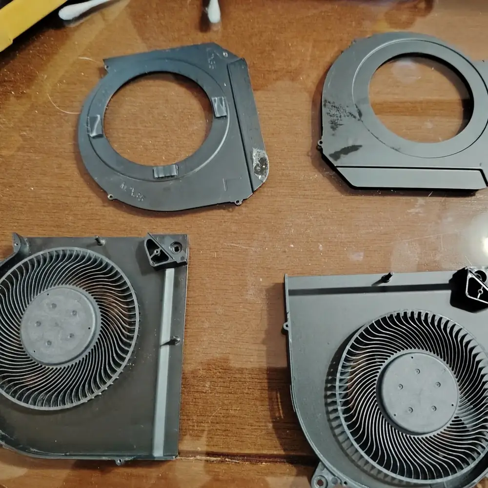 Laptop cooling fan replacement