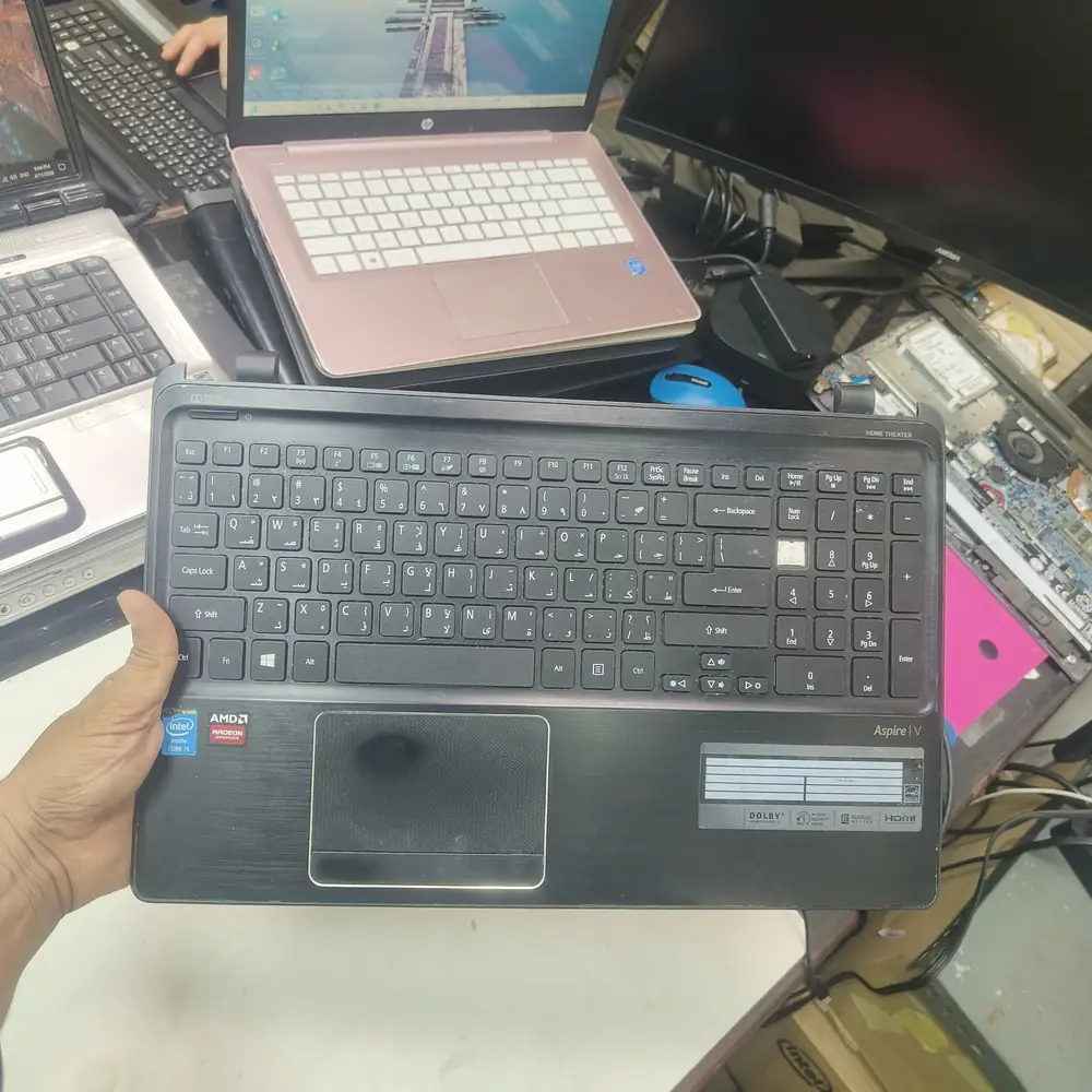Laptop Keyboard Top Case Assembly Removal
