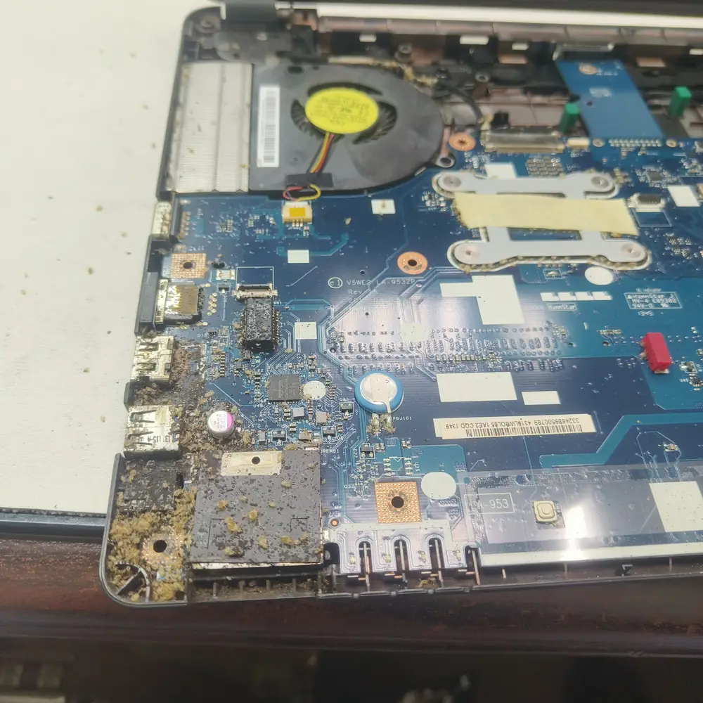 Laptop Motherboard Fan Aged Repair