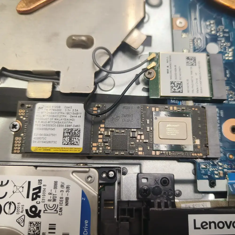M.2 NVMe SSD Installation