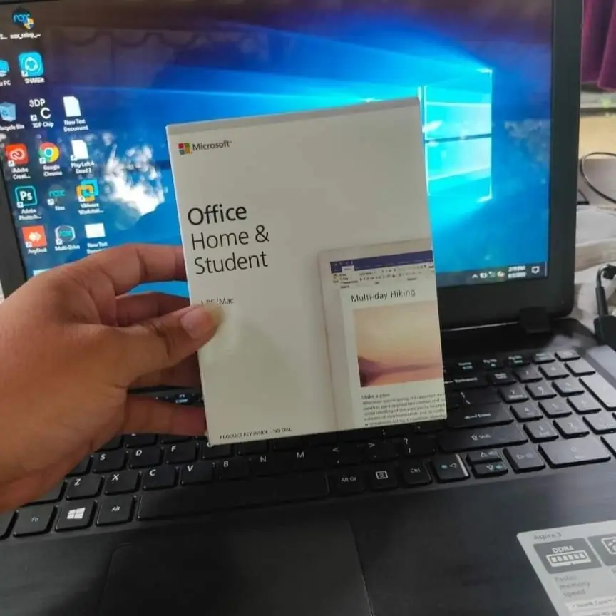 Microsoft Office Home Student Software Box