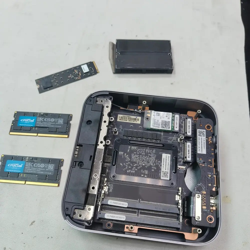 Mini PC Crucial DDR5 RAM & SSD Upgrade