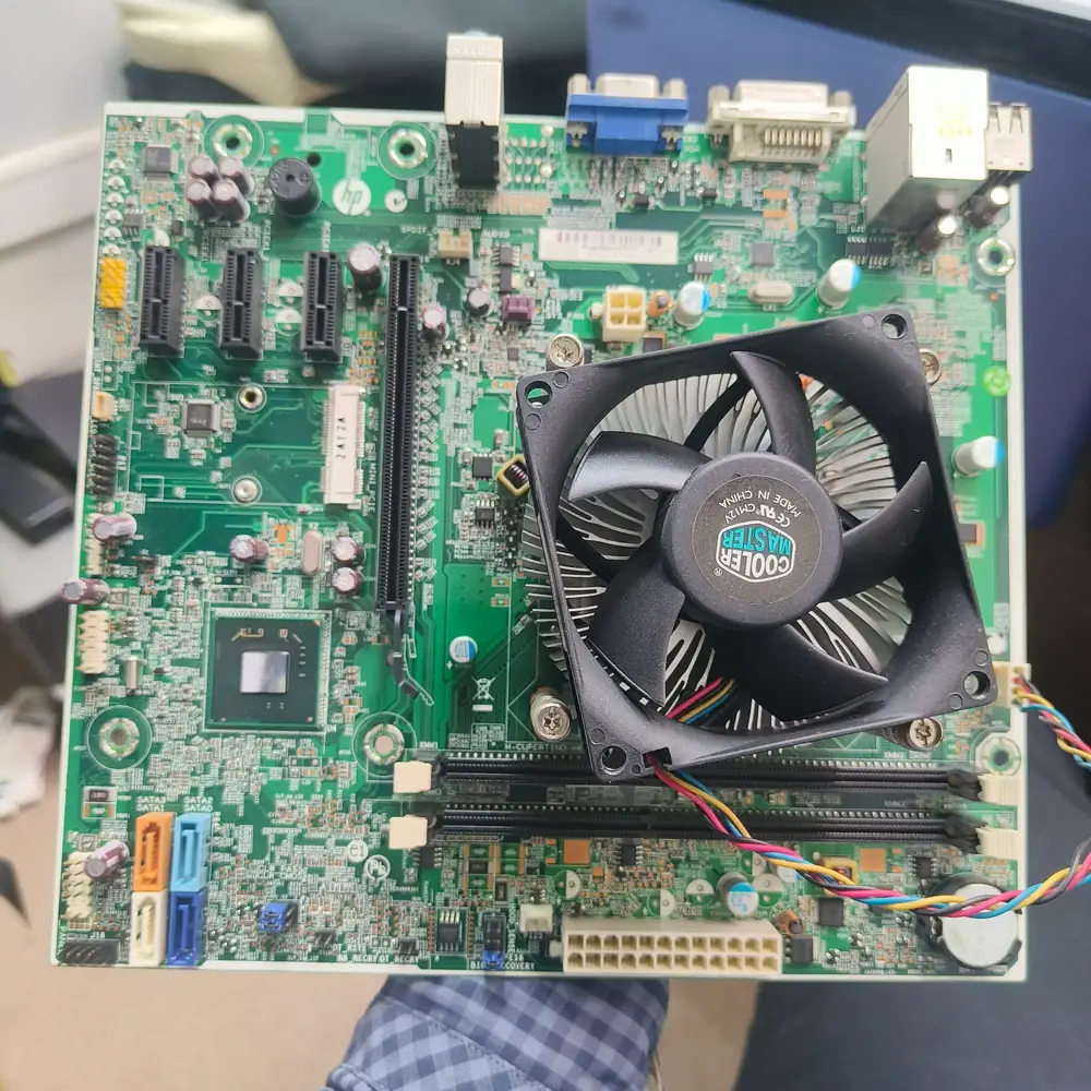 Advanced chip-level motherboard repair