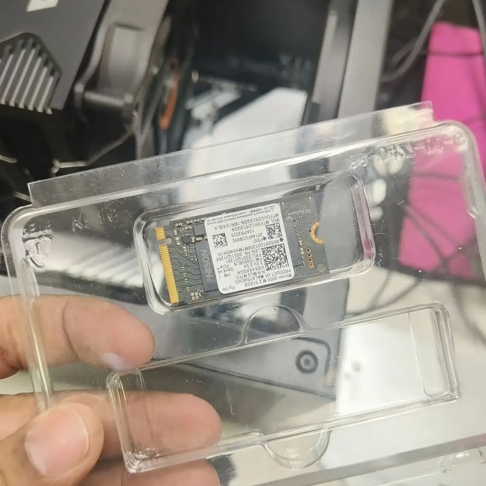 New M.2 NVMe SSD Part