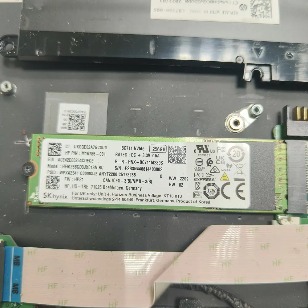 Sk Hynix M.2 NVMe SSD Installation