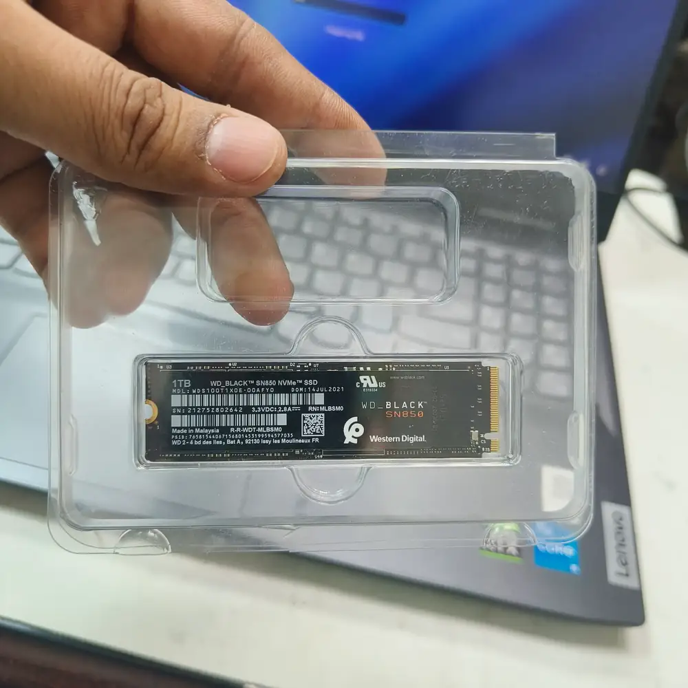 WD Black SN850 1TB NVMe SSD