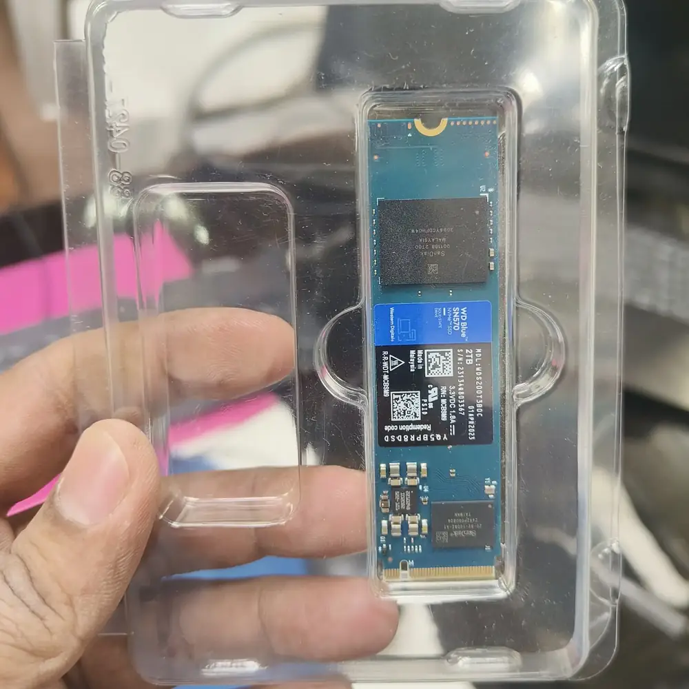 WD Blue 2TB NVMe SSD