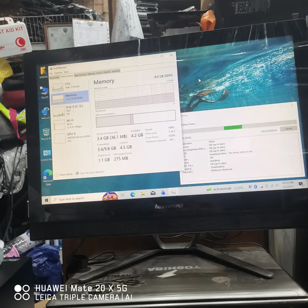 Windows Memory Diagnostic Test Screen